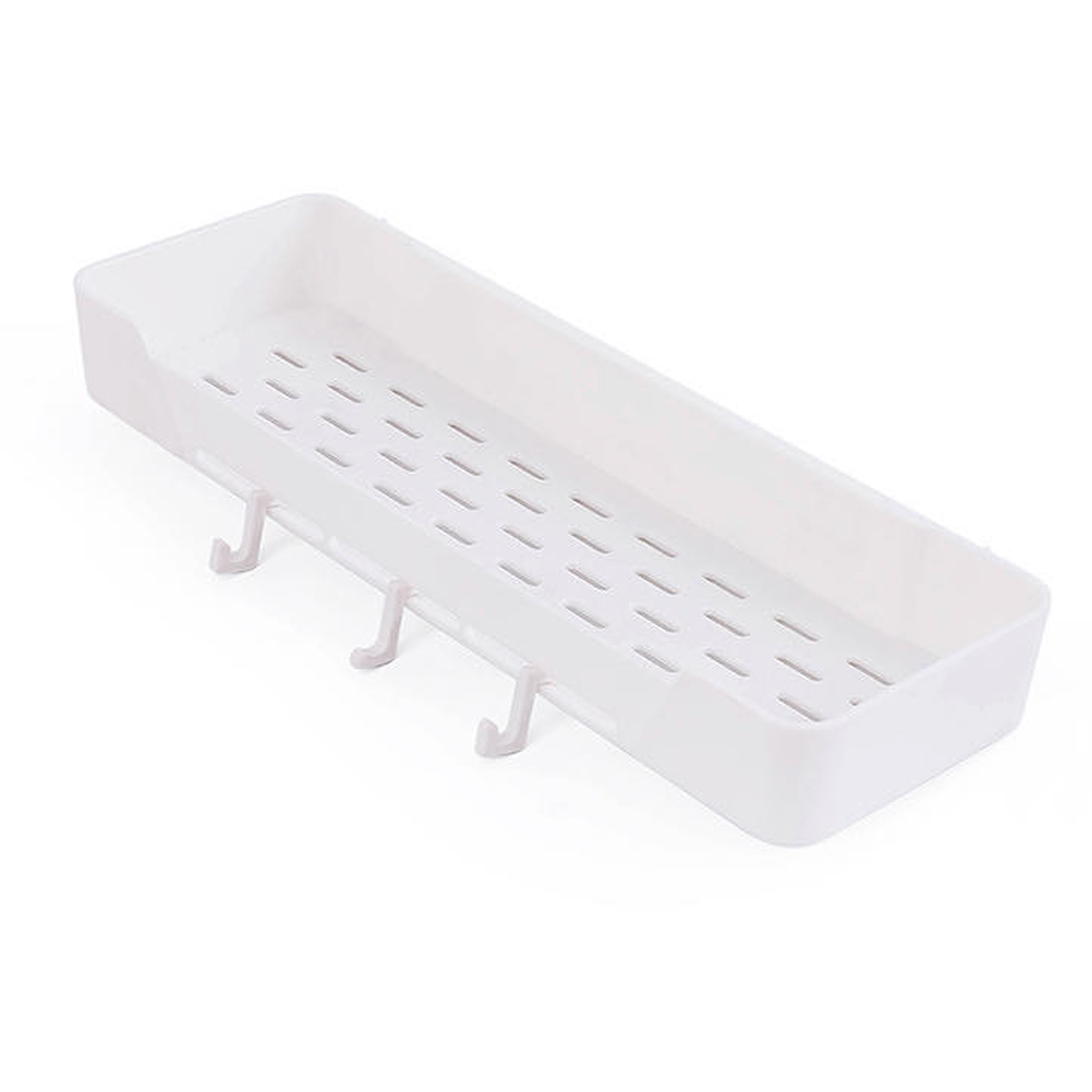 Plastic wall shelf for bathroom